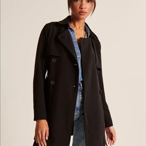COPY - COPY - Abercrombie Drapey Trench Coat